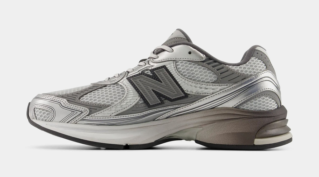 ABZORB 2010 Grey Days Mens Running Shoes (Black/Silver Metallic/Casterock)