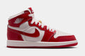 Air Jordan 1 Retro High OG Nails and Grails Preschool Lifestyle Shoes (University Red/Metallic Silver) Free Shipping