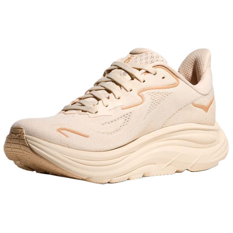 HOKA Clifton 10 Vanilla/Birch Women's Running Shoes
