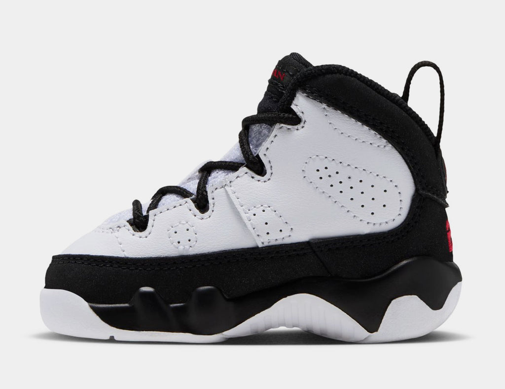 Air Jordan 9 Retro Space Jam Infant Toddler Lifestyle Shoes (White/True Red/Black)