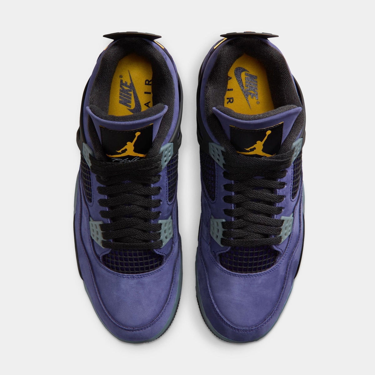 Air Jordan 4 Retro Imperial Purple Mens Lifestyle Shoes (Imperial Purple/Multicolor/Multicolor) Limit One Per Customer