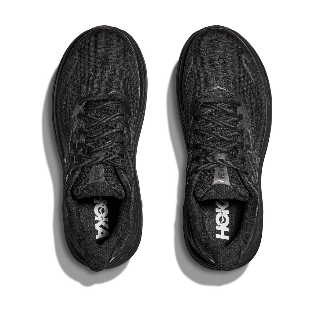 HOKA Clifton 10 Black/Black Men's Running Shoes