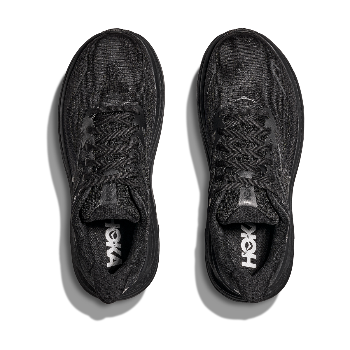 HOKA Clifton 10 Black/Black Men's Running Shoes