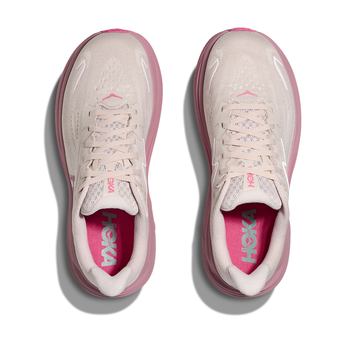 HOKA Clifton 10 Rose Cream/Dried Rose Women's Running Shoes