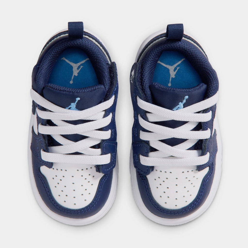 Air Jordan 1 Low Alt Infant Toddler Lifestyle Shoes (Midnight Navy/White/University Blue)