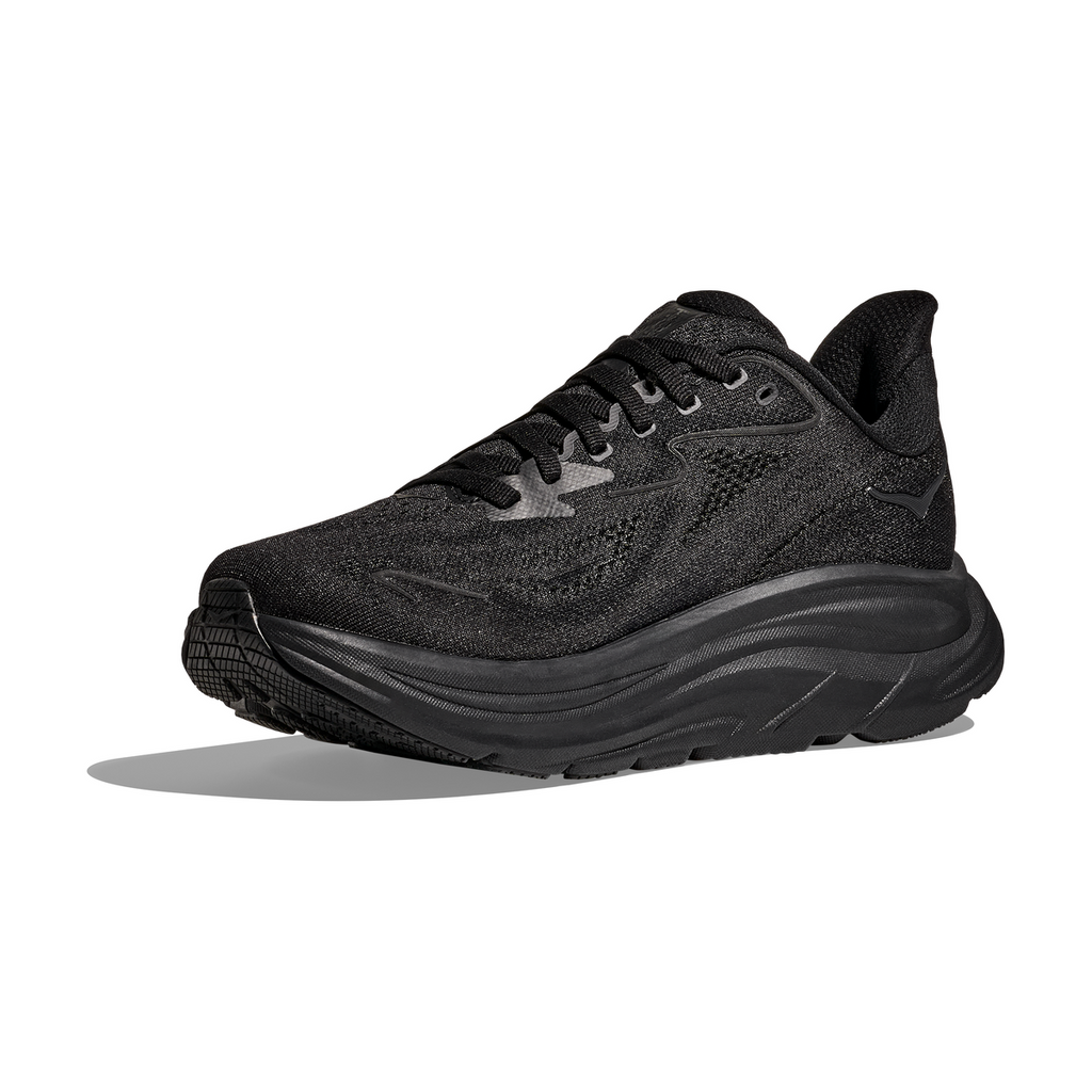 HOKA Clifton 10 Black/Black Men's Running Shoes