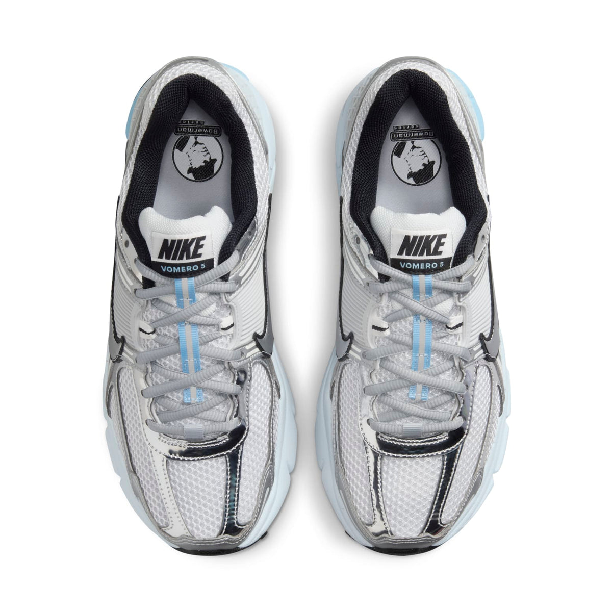 Nike Air Zoom Vomero 5 Metallic Silver Blue Tint Sneakers