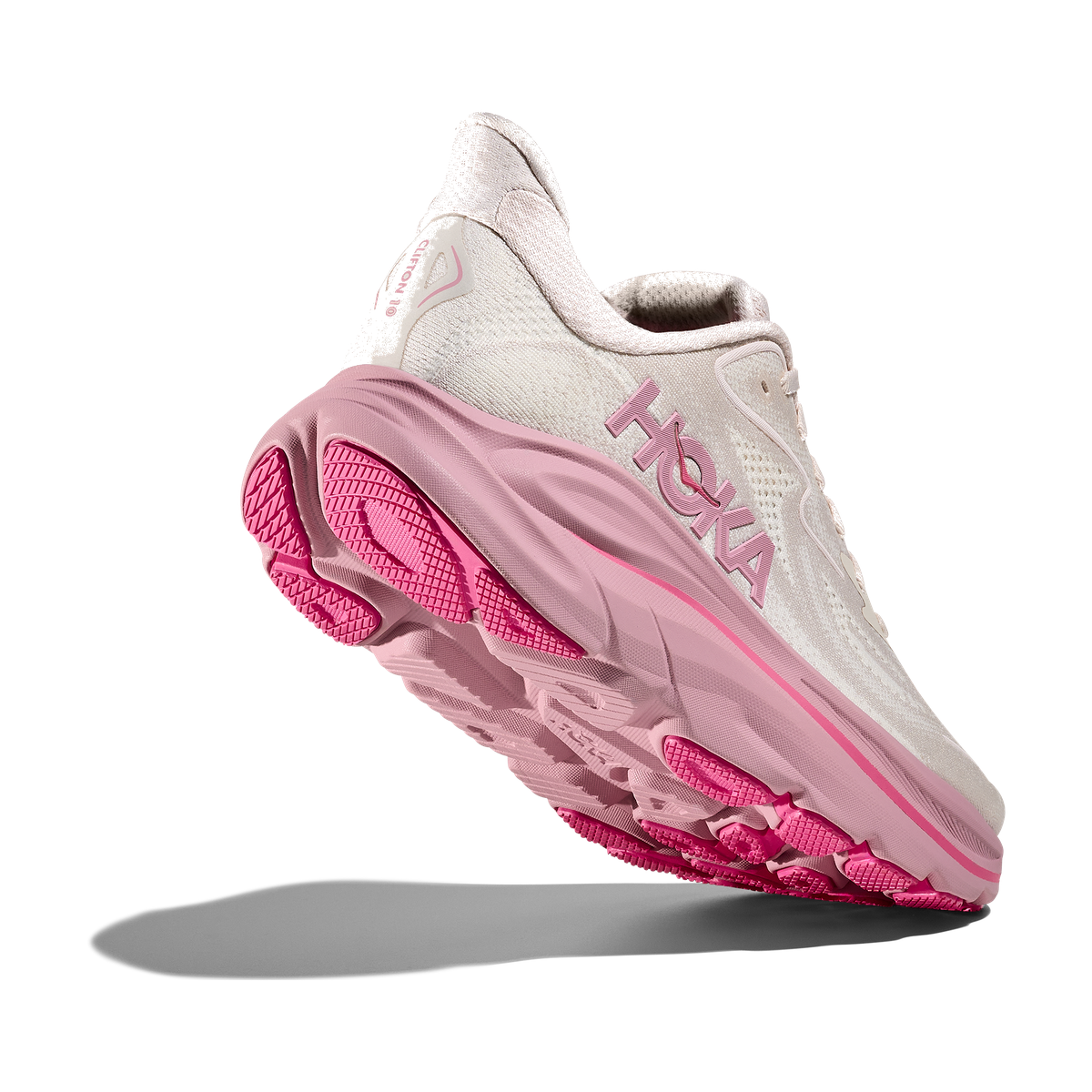 HOKA Clifton 10 Rose Cream/Dried Rose Women's Running Shoes