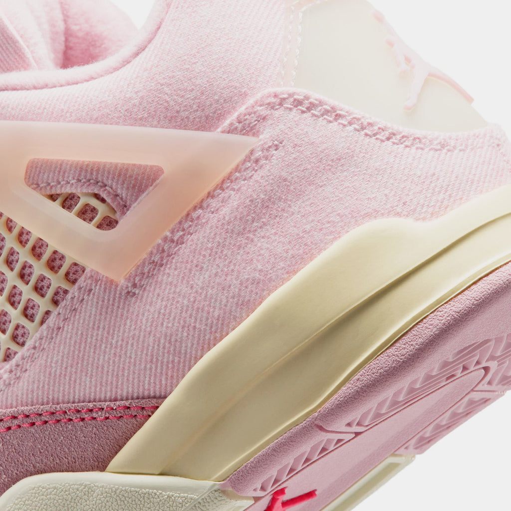 Air Jordan 4 Retro Pink Pearl And Iced Carmine Preschool Lifestyle Shoes (Pearl Pink/Iced Carmine/Coconut Milk)