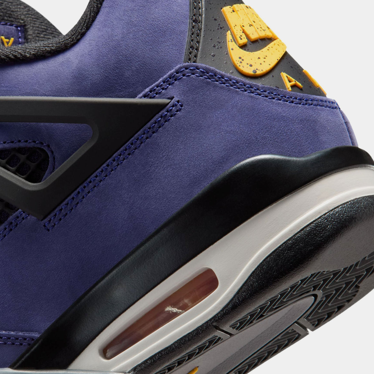 Air Jordan 4 Retro Imperial Purple Mens Lifestyle Shoes (Imperial Purple/Multicolor/Multicolor) Limit One Per Customer