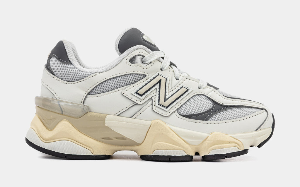 9060 Preschool Running Shoes (Sea Salt/Castle Rock)