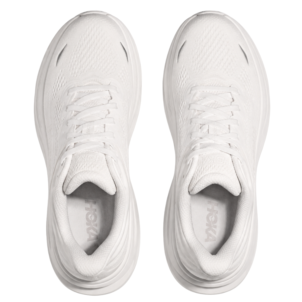 HOKA Bondi 9 White White Women's Running Shoes