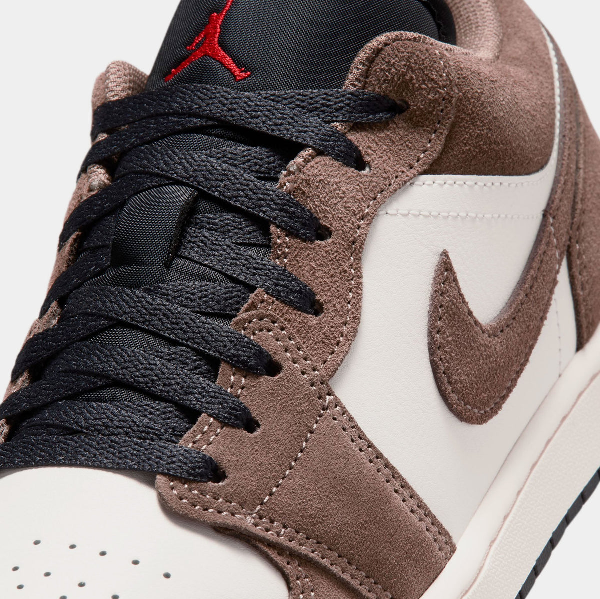 Air Jordan 1 Low Mens Lifestyle Shoes (Palomino/Phantom/Sail/Black)