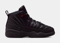 Air Jordan 12 Retro Bloodline Preschool Lifestyle Shoes (Black/Varsity Red) Free Shipping