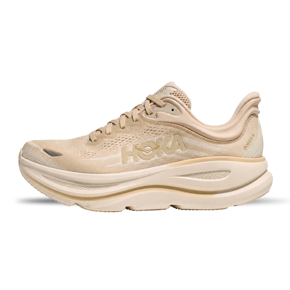 HOKA Bondi 9 Oatmeal Oat Milk Men's Running Shoes