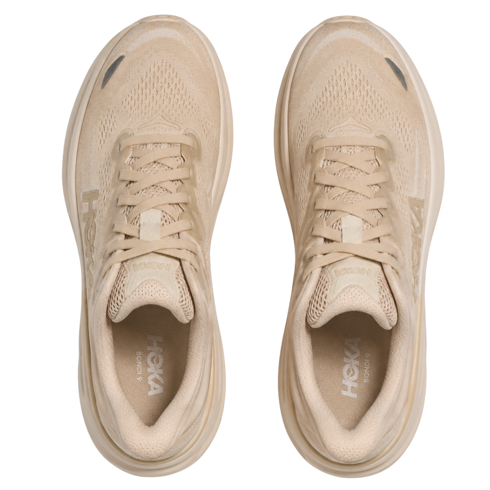 HOKA Bondi 9 Oatmeal Oat Milk Men's Running Shoes
