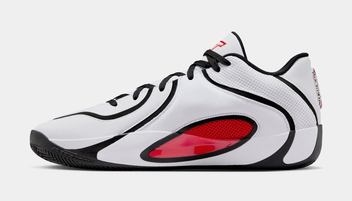 Tatum 4 Mens Basketball Shoes (White/University Red/Black)