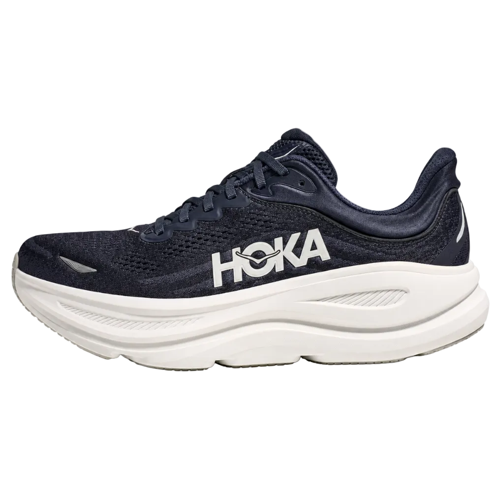 HOKA Bondi 9 Varsity Navy White Men's Running Shoes