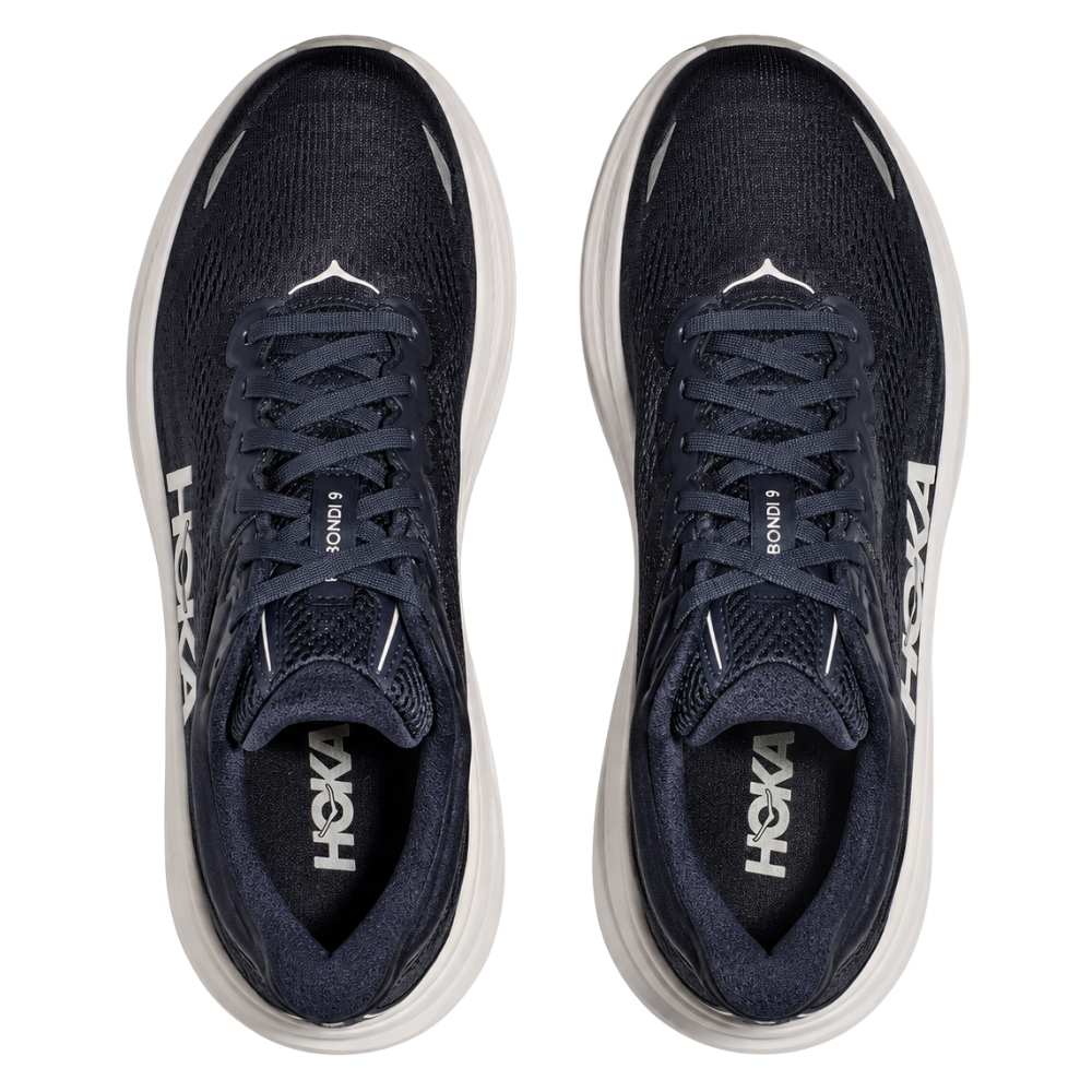 HOKA Bondi 9 Varsity Navy White Men's Running Shoes