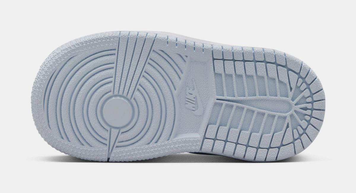 Air Jordan 1 Mid Love Is In The Air Infant Toddler Lifestyle Shoes (Half Blue/Pale Ivory/White/Half Blue)