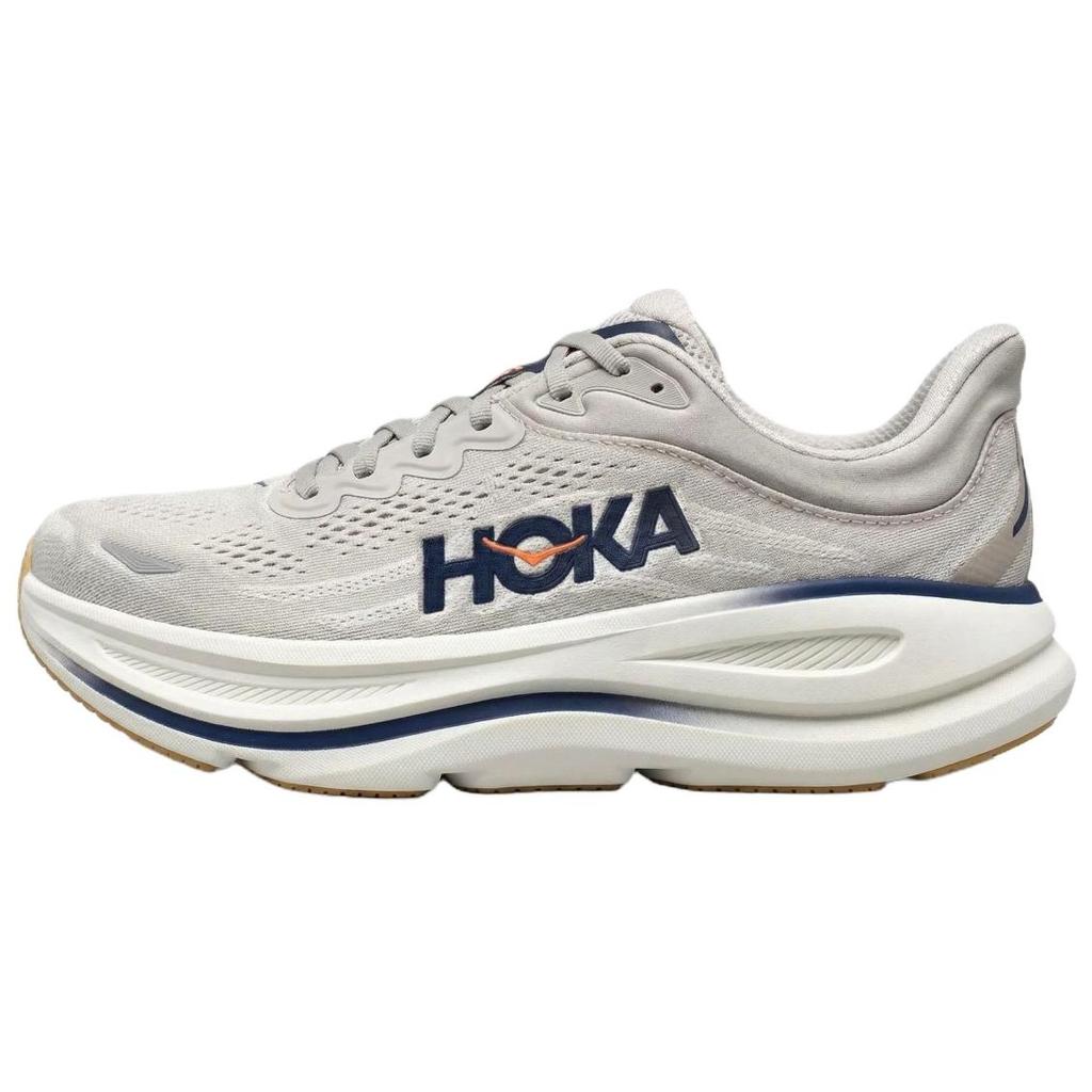 HOKA Bondi 9 Stucco Grout Men's Running Shoes