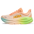 HOKA Bondi 9 Frost Pale Tangerine Men's Running Shoes