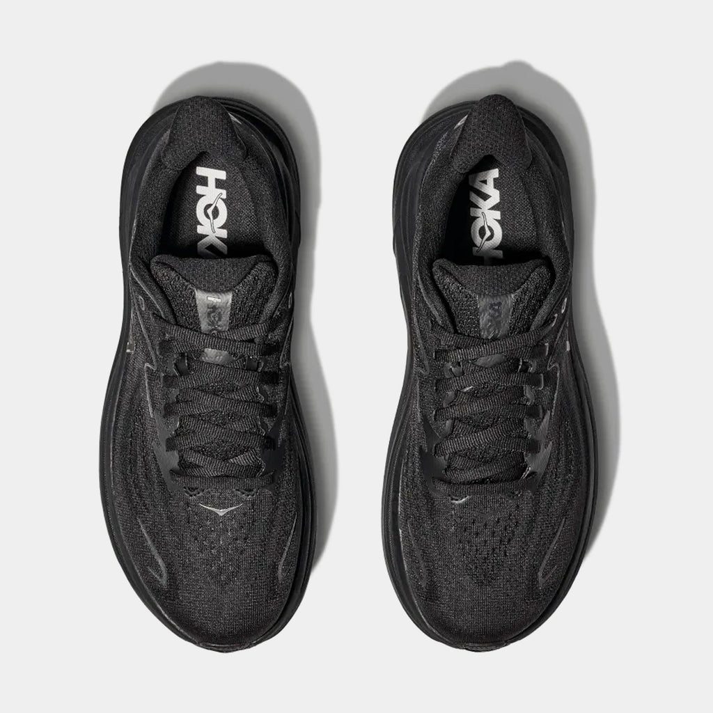 Clifton 10 Mens Running Shoes (Black/Black)