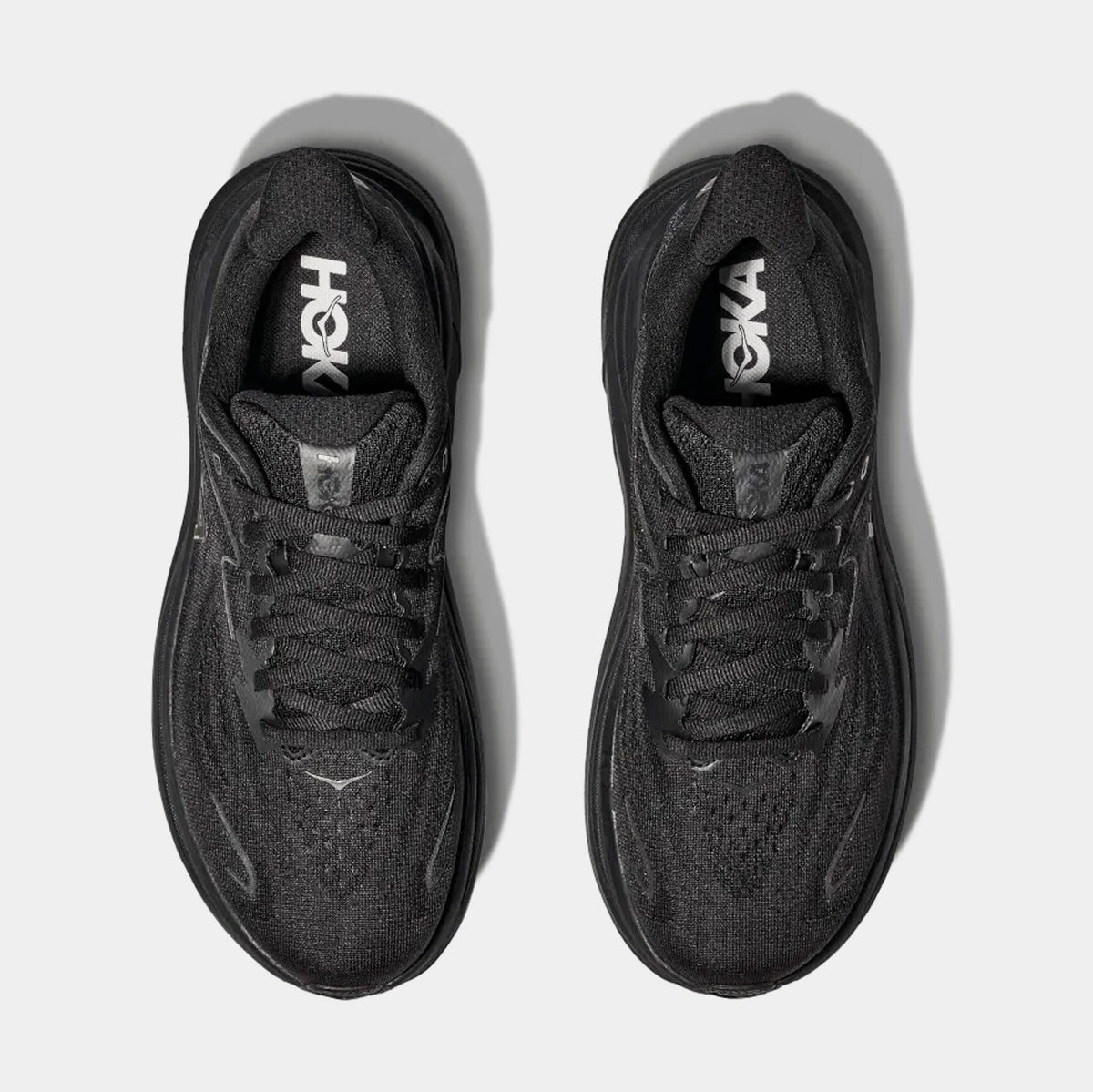 Clifton 10 Mens Running Shoes (Black/Black)