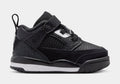 Spizike Low Infant Toddler Basketball Shoes (Black/White/White/Anthracite)