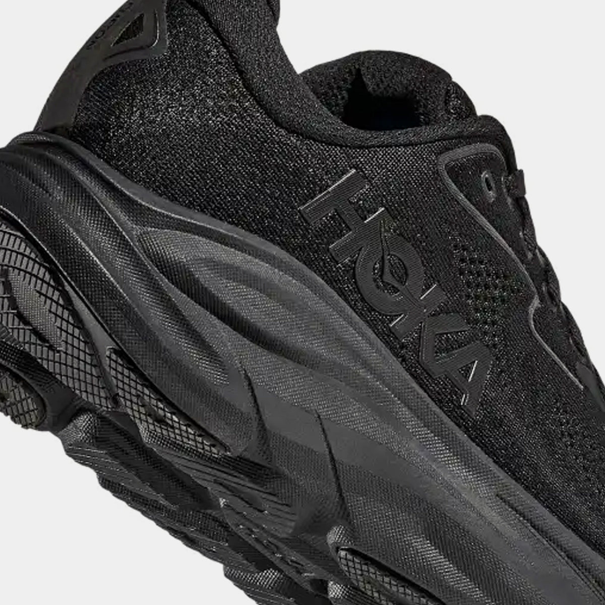 Clifton 10 Mens Running Shoes (Black/Black)