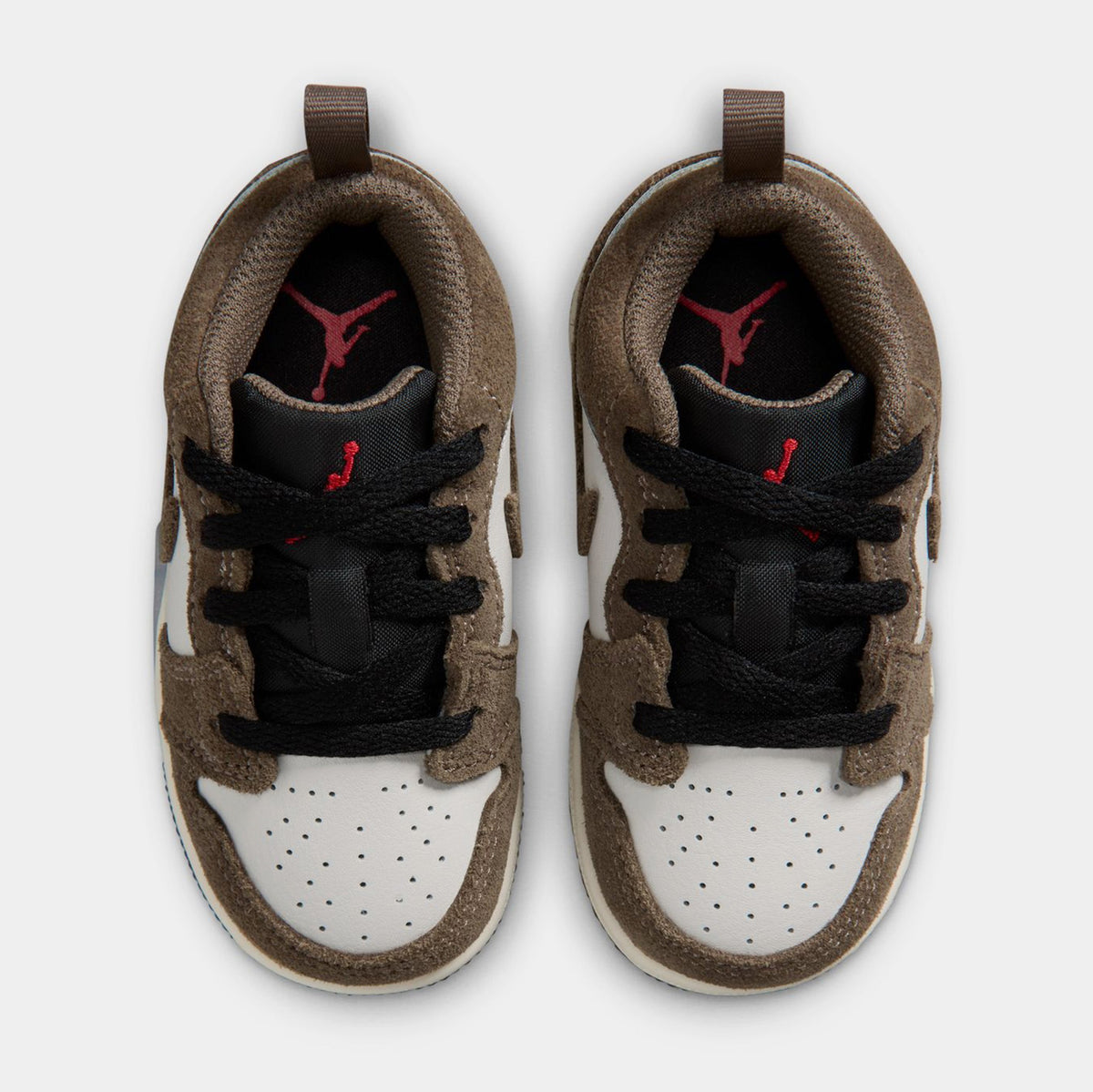 Air Jordan 1 Low Palomino Infant Toddler Lifestyle Shoes (Palomino/Black/Phantom/Sail)
