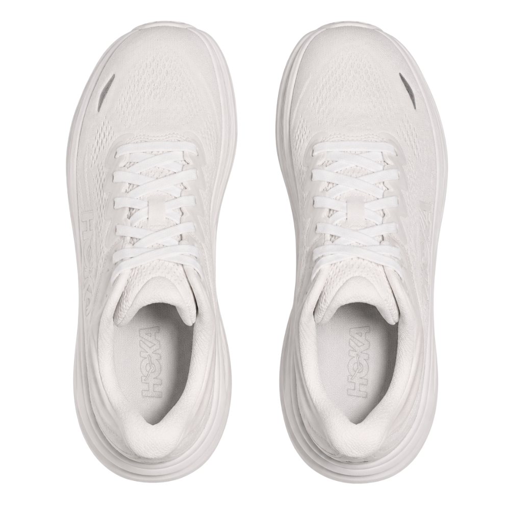 HOKA Bondi 9 White White Men's Running Shoes