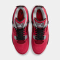 Air Jordan 4 Retro Toro Bravo Mens Lifestyle Shoes (Fire Red/White/Black/Cement Grey)