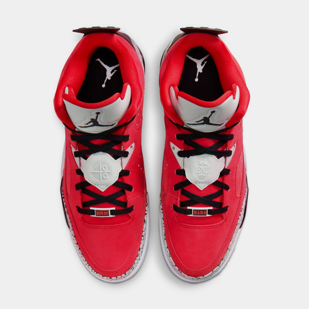 Son Of Mars Low Mens Lifestyle Shoes (Fire Red/Black/Grey Mist/White)