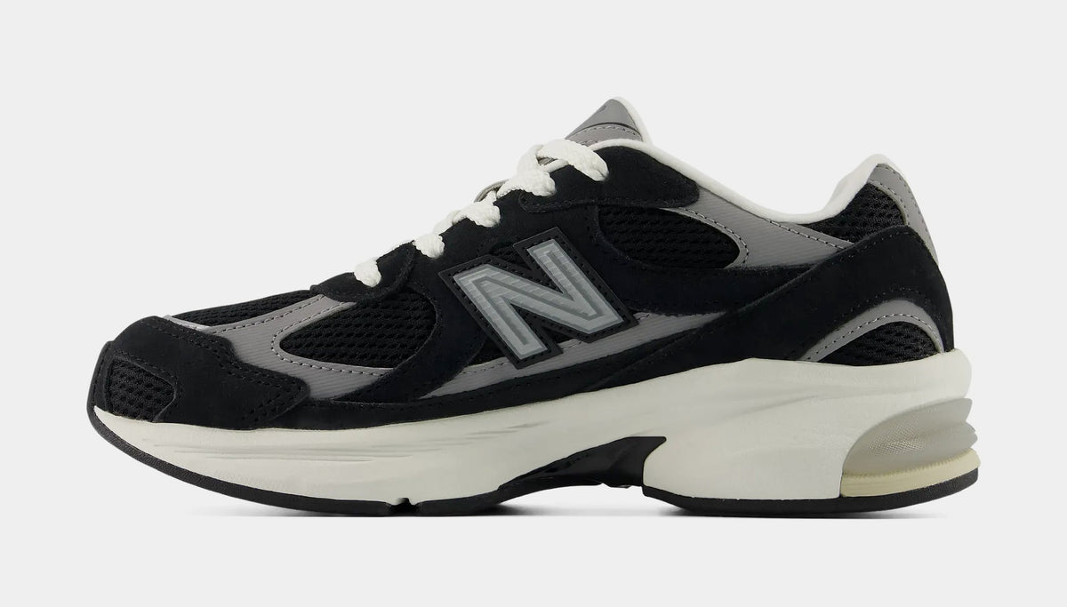 2010 Casual Grade School Lifestyle Shoes (Black/Raincloud)