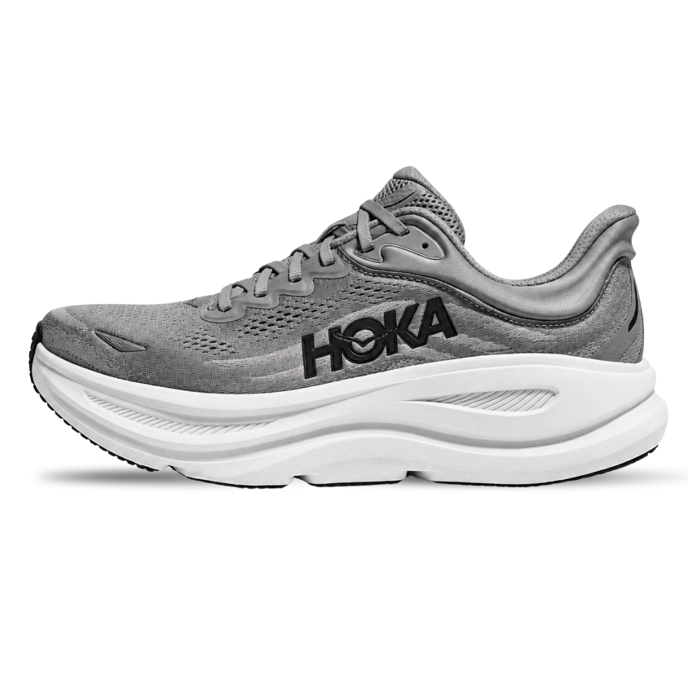 HOKA Bondi 9 Galactic Grey Stellar Grey Men's Running Shoes
