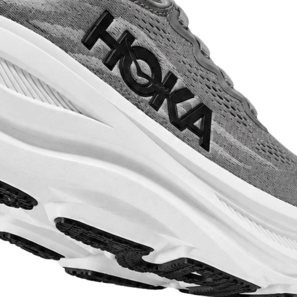 HOKA Bondi 9 Galactic Grey Stellar Grey Men's Running Shoes