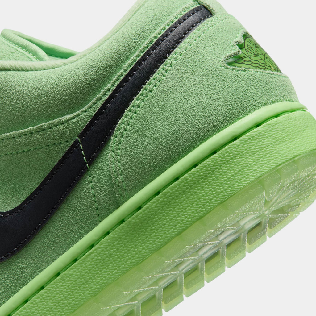 Air Jordan 1 Low SE Lime Blast Mens Lifestyle Shoes (Lime Blast/Anthracite)