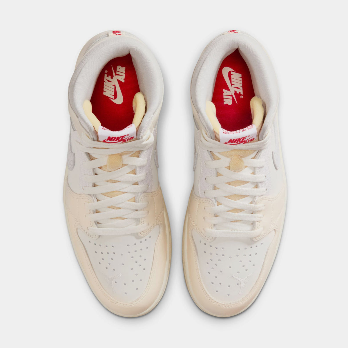 Air Jordan 1 Retro High OG Sail Mens Lifestyle Shoes (Sail/University Red/Pale Ivory/Coconut Milk/Phantom)