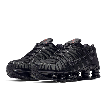 Nike Shox TL Metallic Black Sneakers