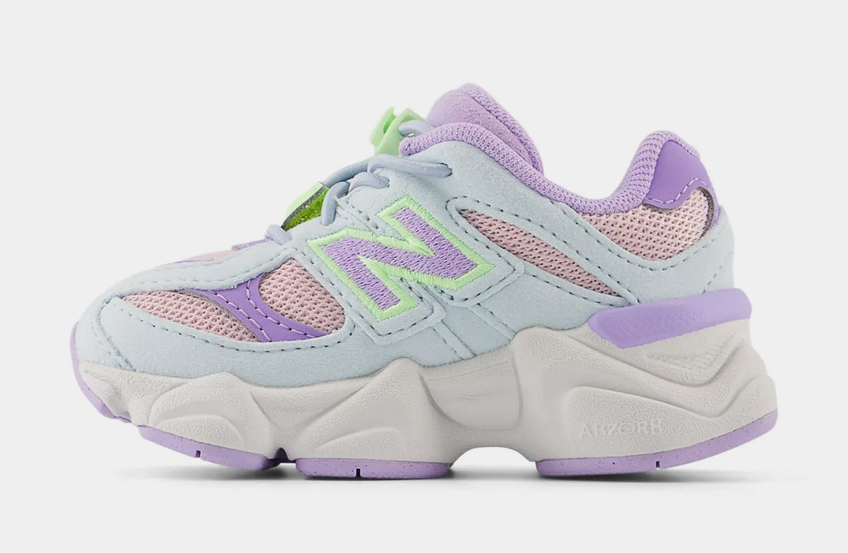 9060 Infant Toddler Lifestyle Shoe (Frosted Glass/Lilac Glow)