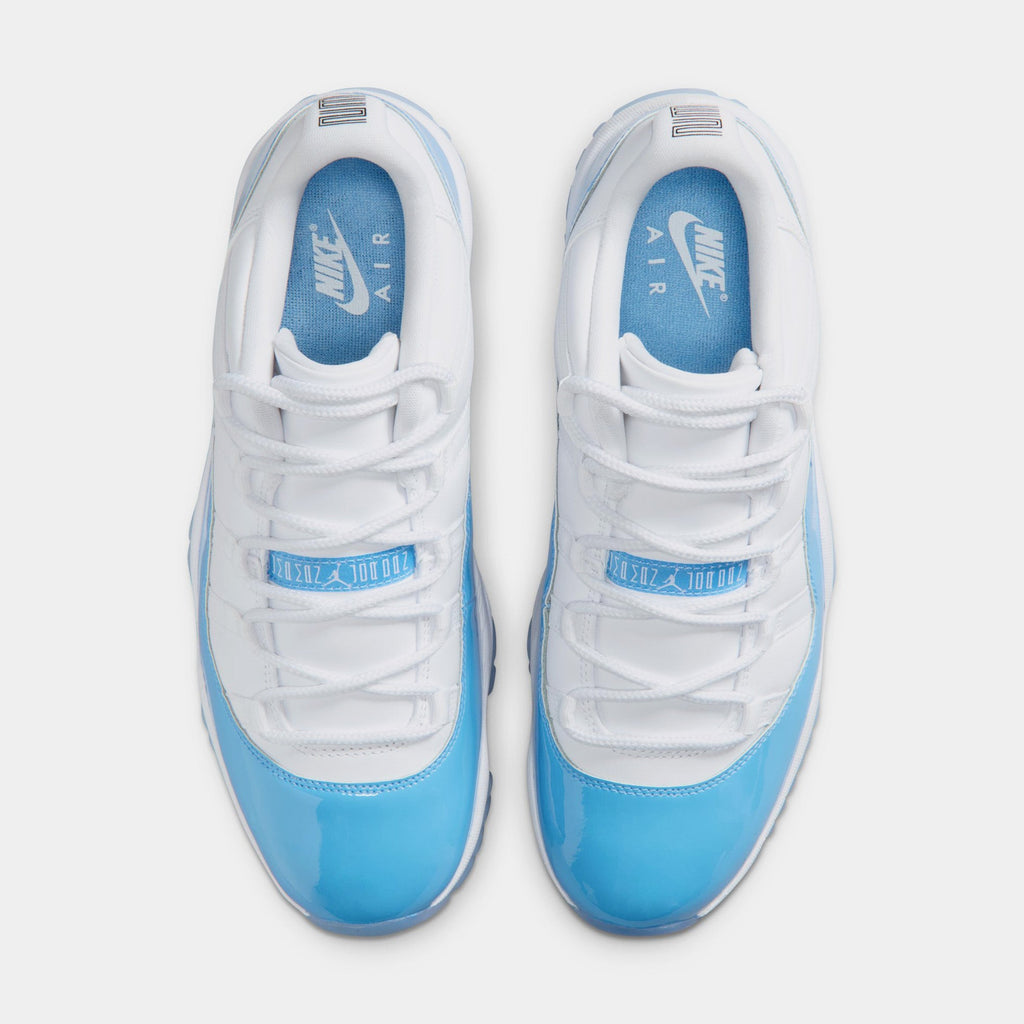 Air Jordan 11 Retro Low University Blue Mens Lifestyle Shoes (White/University Blue/Black)