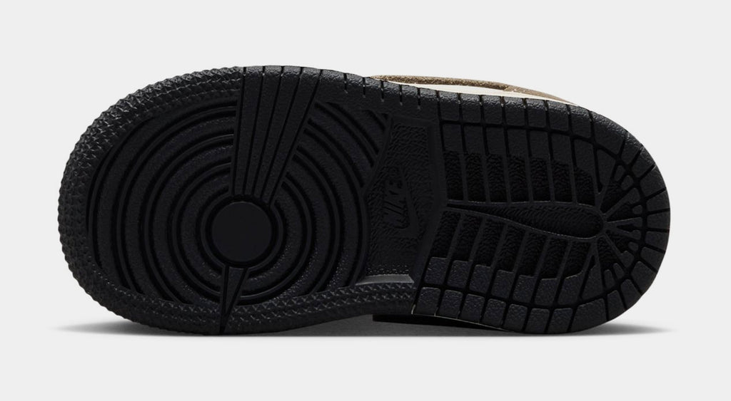 Air Jordan 1 Low Palomino Infant Toddler Lifestyle Shoes (Palomino/Black/Phantom/Sail)