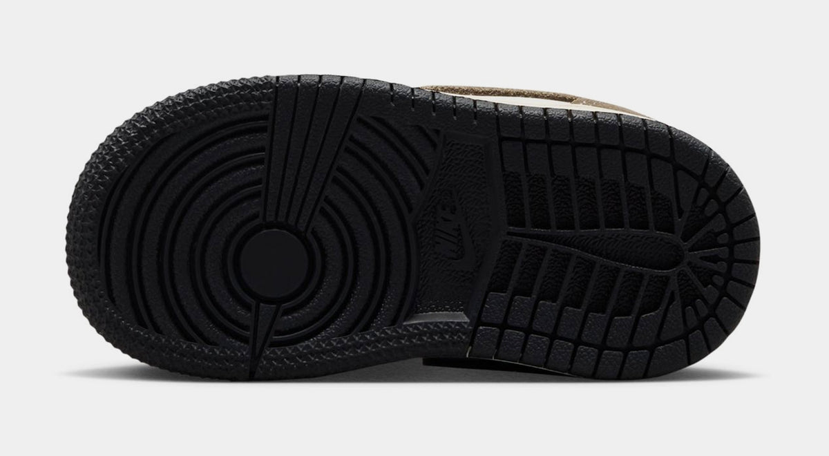 Air Jordan 1 Low Palomino Infant Toddler Lifestyle Shoes (Palomino/Black/Phantom/Sail)