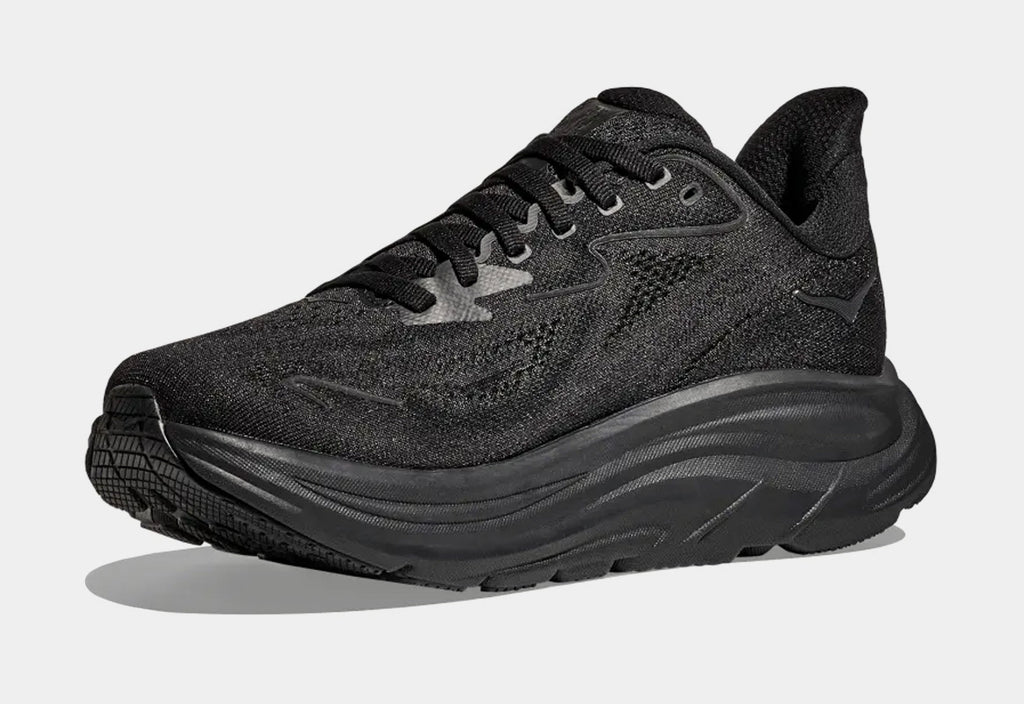 Clifton 10 Mens Running Shoes (Black/Black)