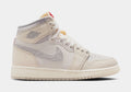 Air Jordan 1 Retro High OG Sail Grade School Lifestyle Shoes (Sail/university Red/Pale Ivory)