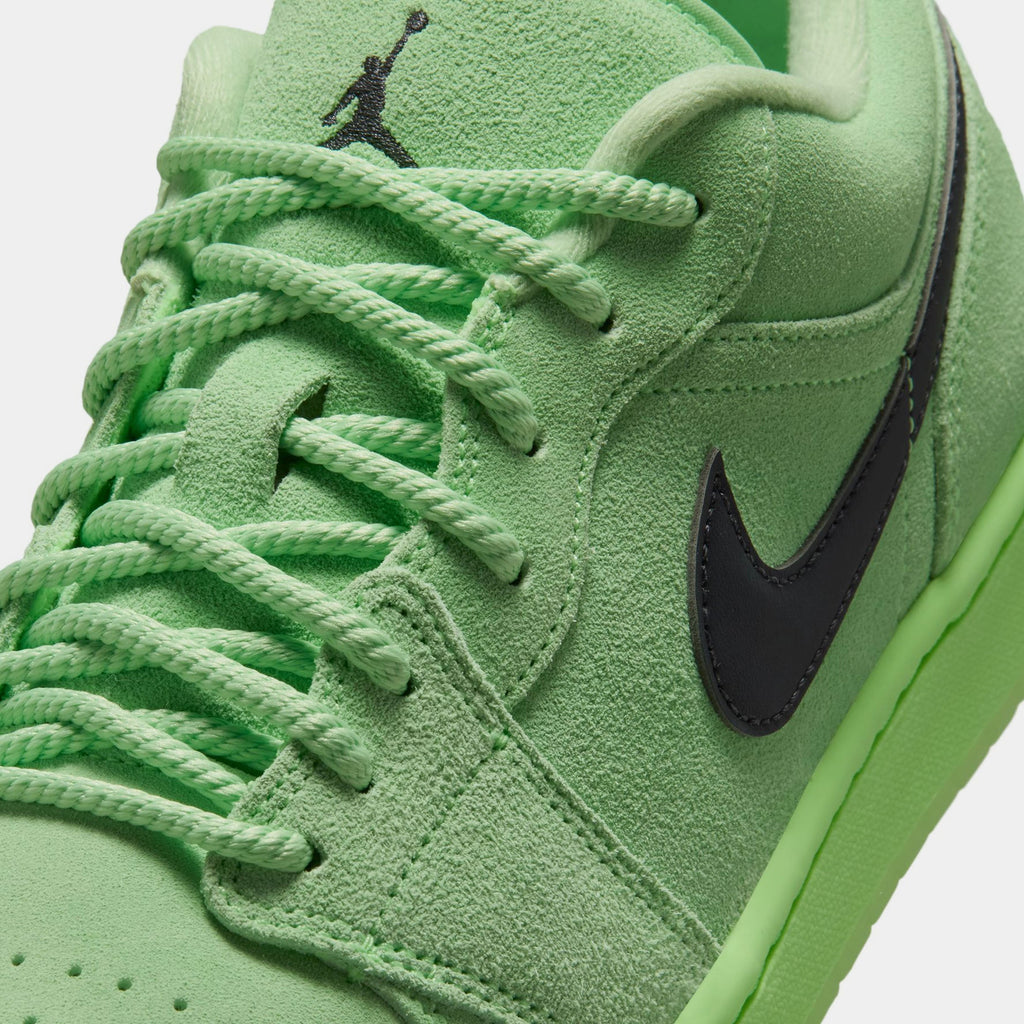 Air Jordan 1 Low SE Lime Blast Mens Lifestyle Shoes (Lime Blast/Anthracite)