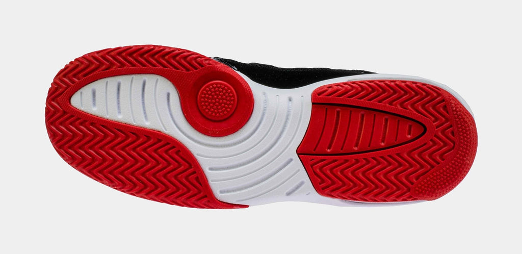 Max Aura Grade School Lifestyle Shoes (Black/Gym Red/White)