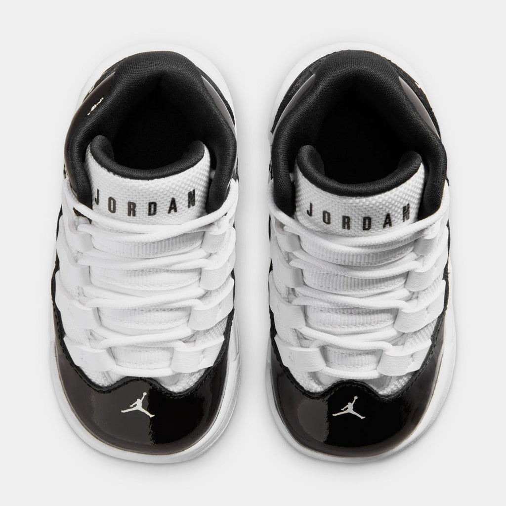 Max Aura Black White Infant Toddler Lifestyle Shoes (Black/White)