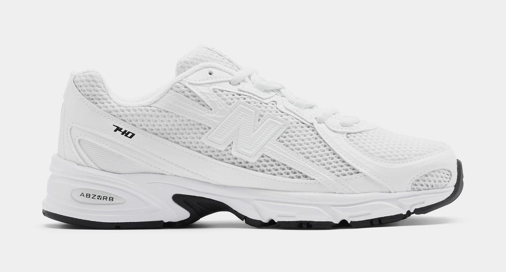 740 Mens Running Shoes (White/White)